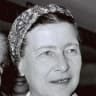 Portrait of Simone de Beauvoir
