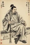 Portrait of Hui Shi