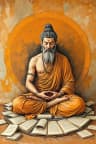 Portrait of Vasubandhu