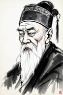 Portrait of Xunzi