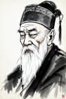 Portrait of Xunzi