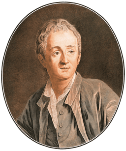 Portrait of Denis Diderot
