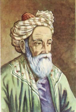 Portrait of Ömer Hayyam