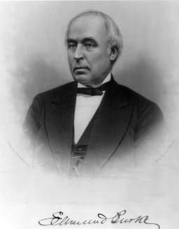 Portrait of Edmund Burke
