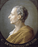 Portrait of Montesquieu
