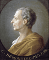 Portrait of Montesquieu