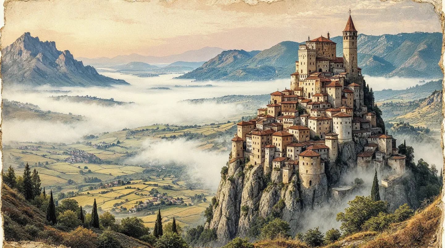 View of Bagnoregio
