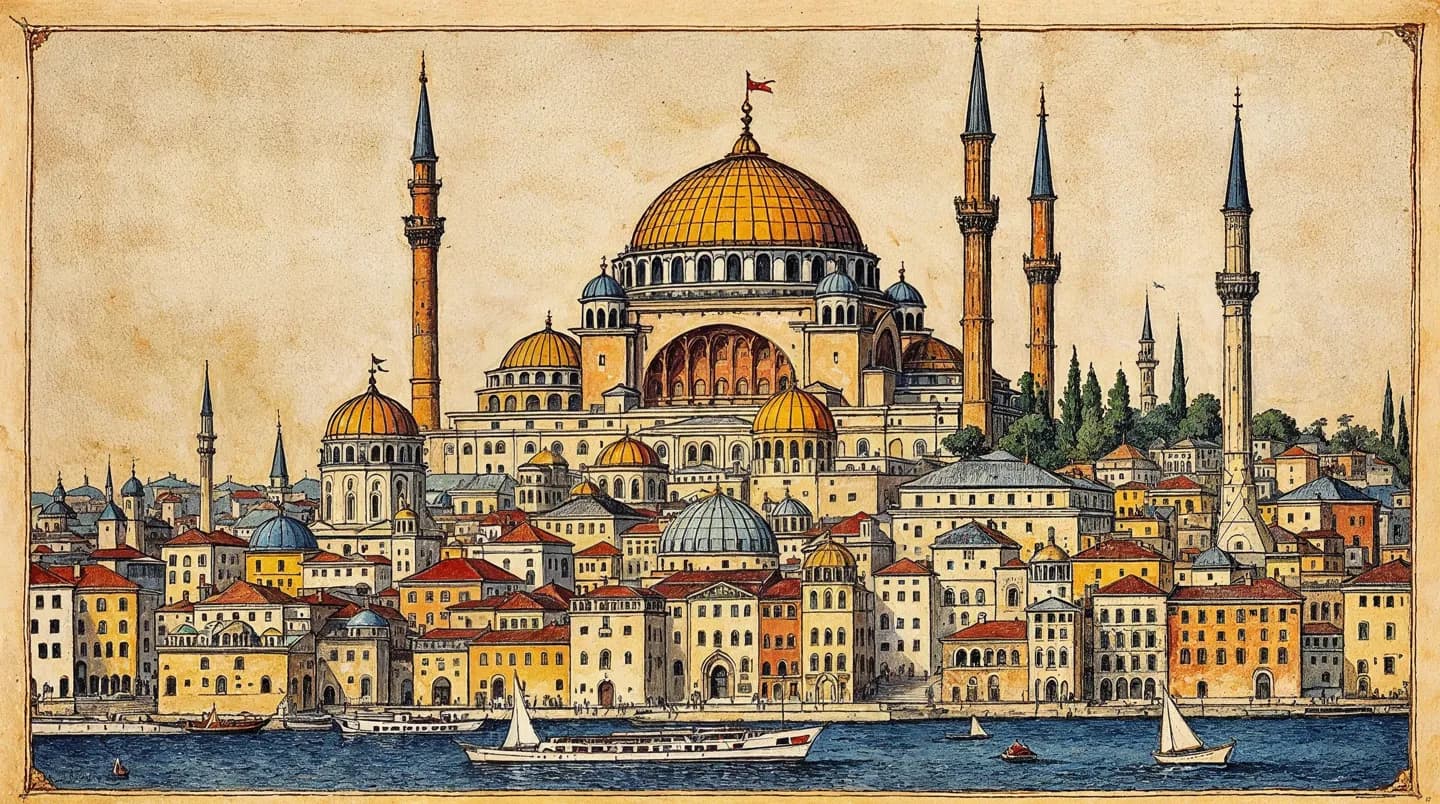 View of Constantinople