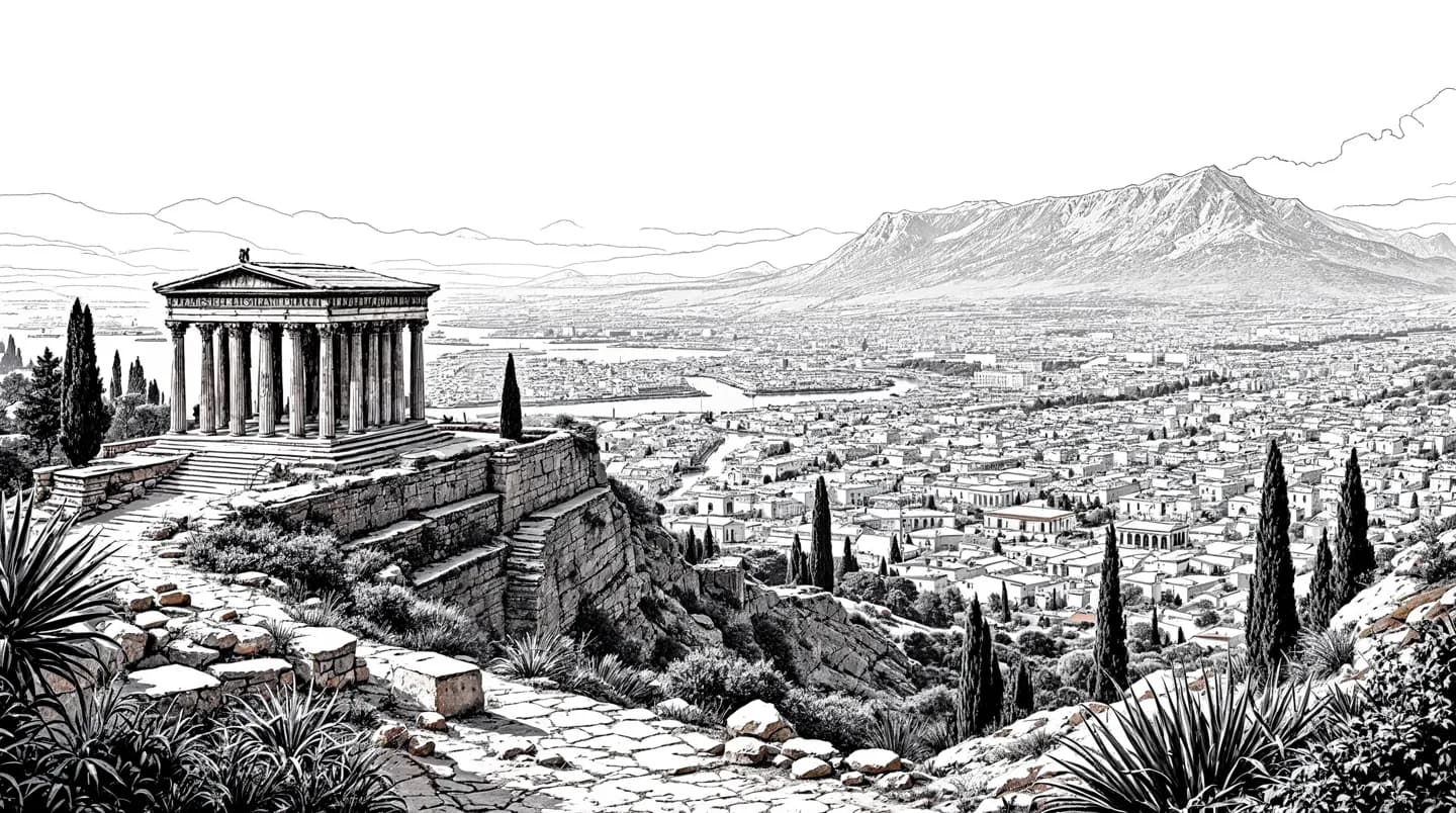 View of Korinthos