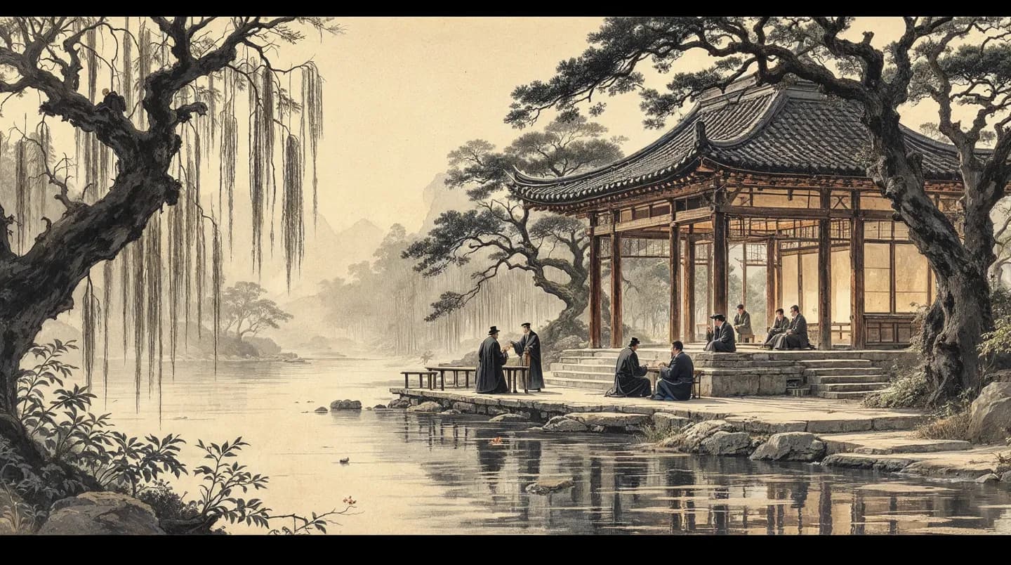View of Jixia Academy