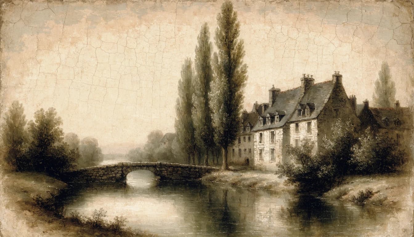 View of La Haye en Touraine