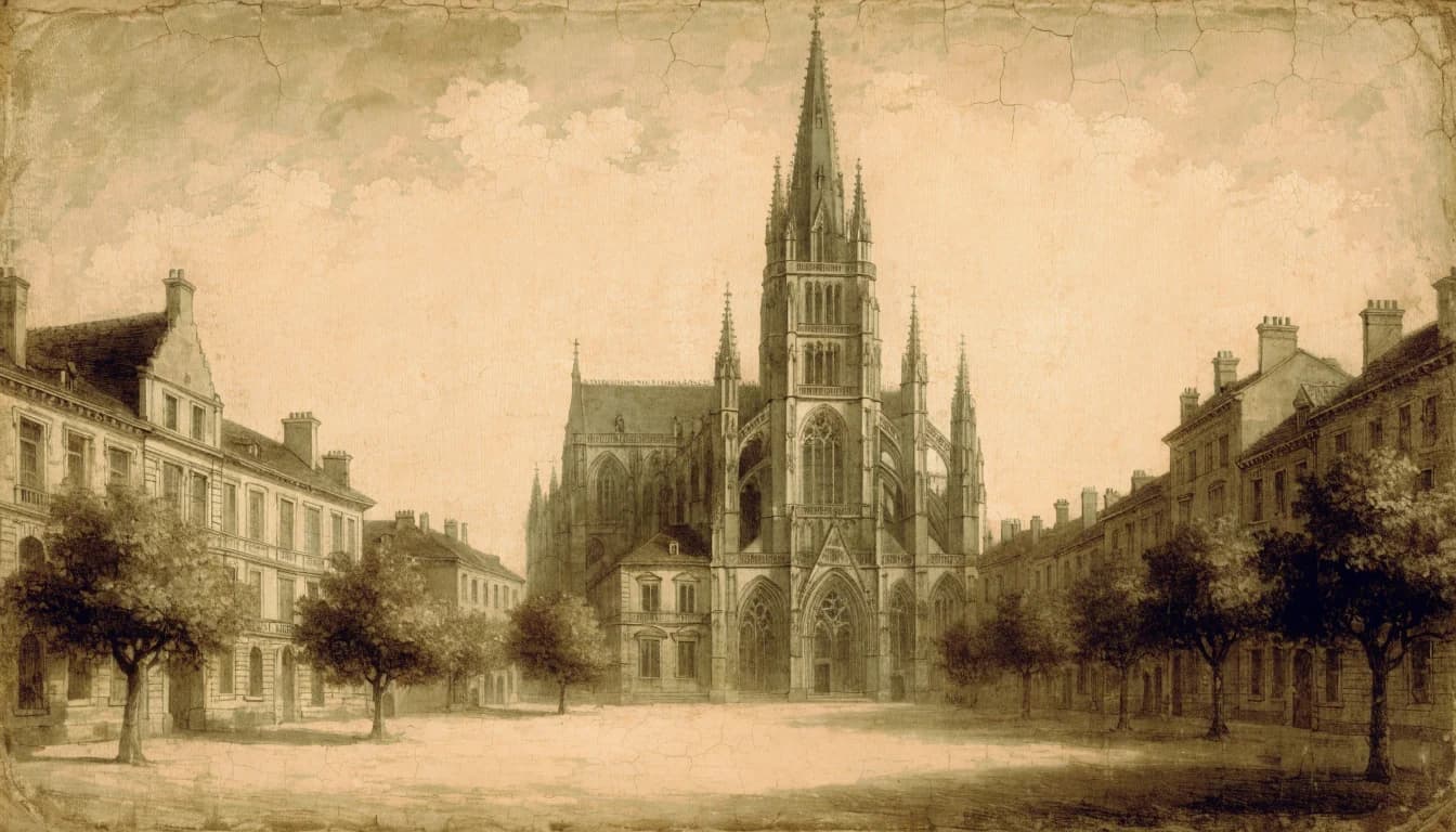 View of Montpellier