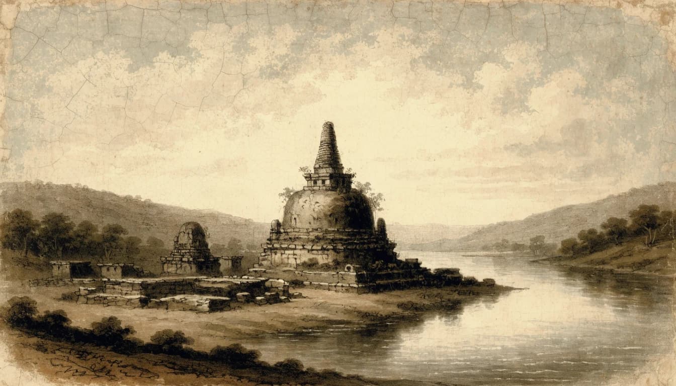 View of Nagarjunakonda