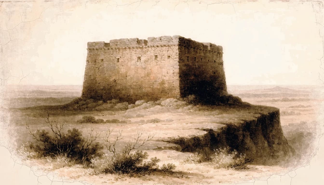 View of Kaleat İbn Selame