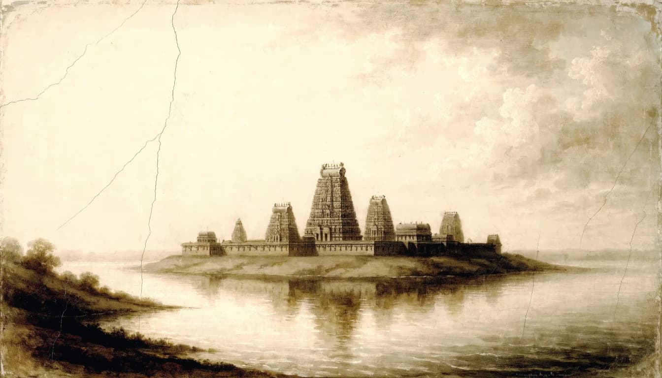 View of Srirangam