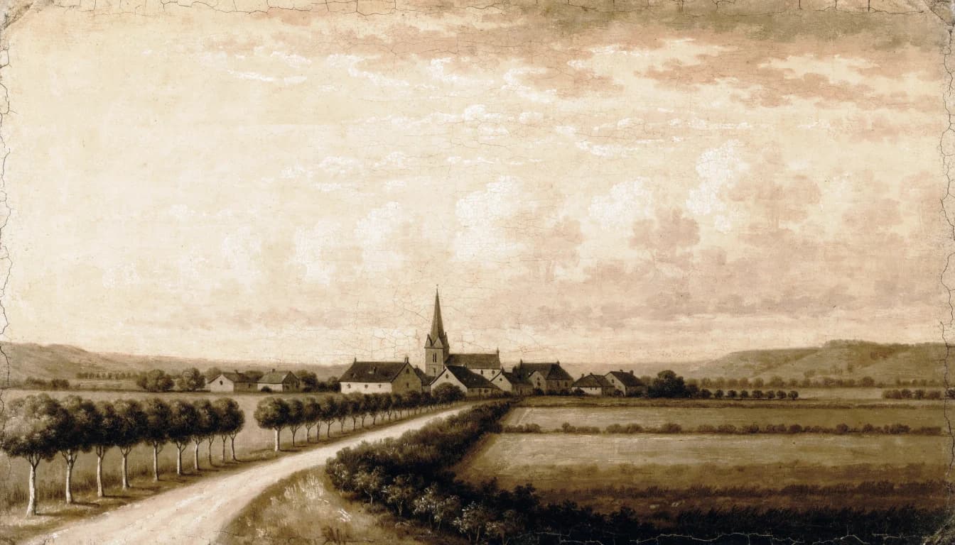 View of Villeblevin