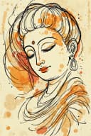Portrait of Akshapada Gautama