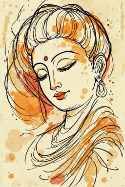 Portrait of Akshapada Gautama
