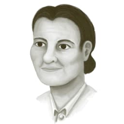 Portrait of Elizabeth Anscombe