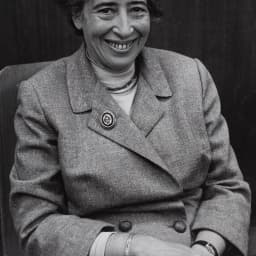 Portrait of Hannah Arendt