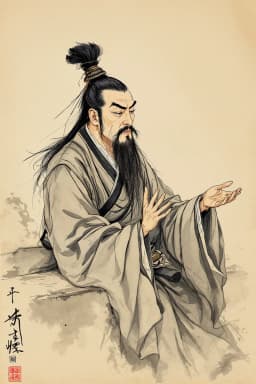 Portrait of Gongsun Long
