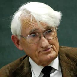 Portrait of Jürgen Habermas