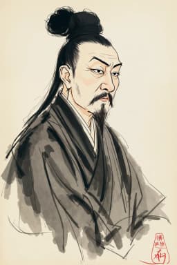 Portrait of Han Feizi