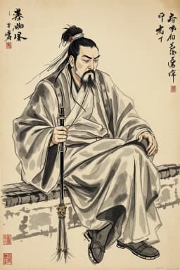 Portrait of Hui Shi