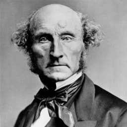 Portrait of John Stuart Mill