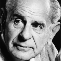 Portrait of Karl Popper