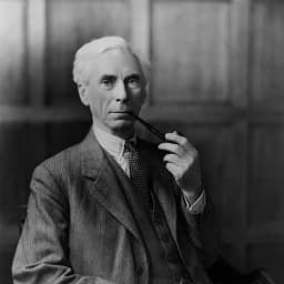 Portrait of Bertrand Russell