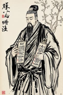 Portrait of Shang Yang