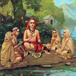 Portrait of Adi Shankara