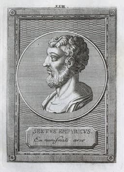 Portrait of Sextus Empiricus